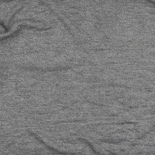 HARVEST MOON Womens Grey V-Neck  Acrylic Pullover Jumper Size 14