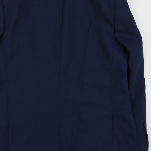 The collection Mens Blue  Wool Jacket Suit Jacket Size 44