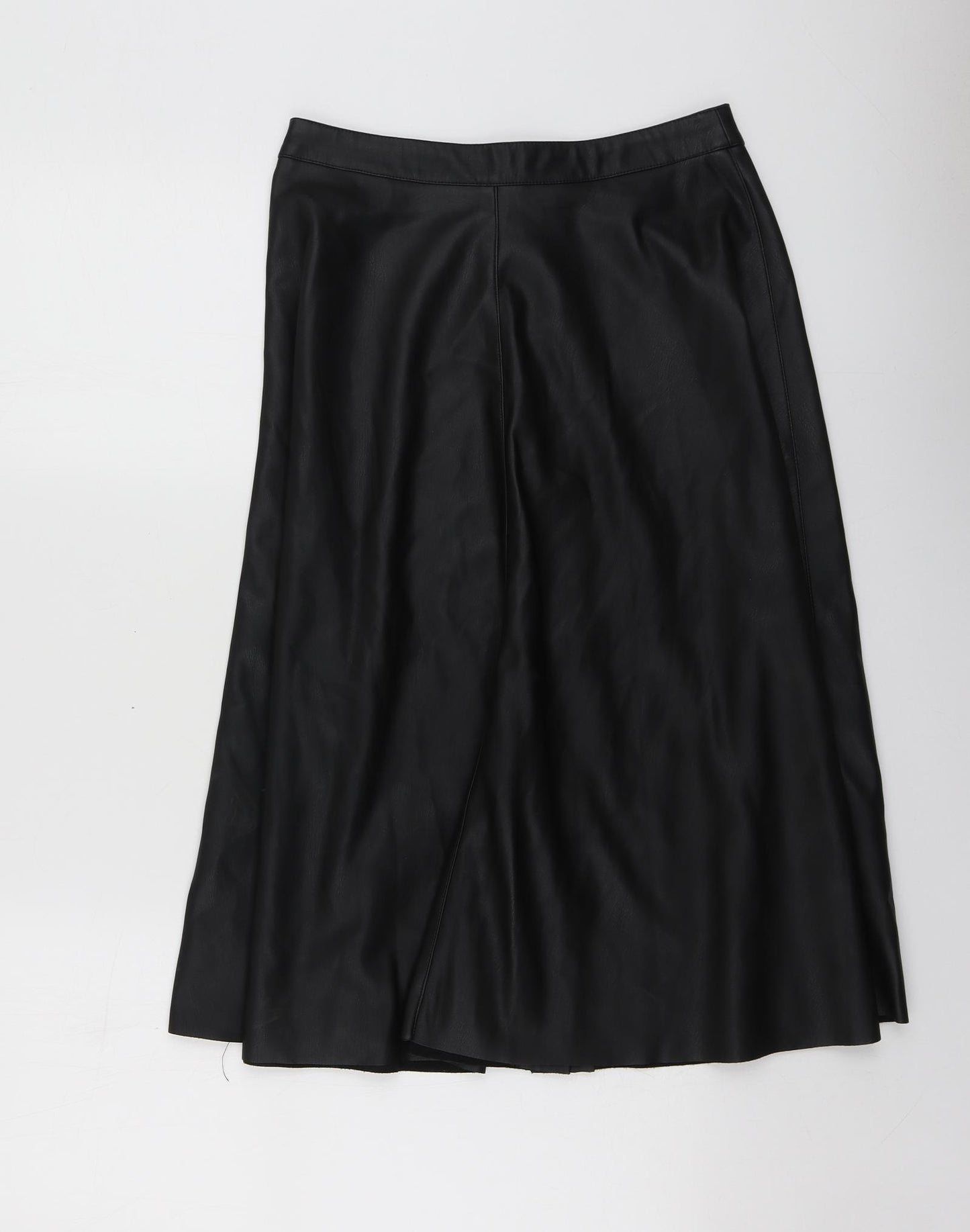 Zara Womens Beige  Polyester Skater Skirt Size S