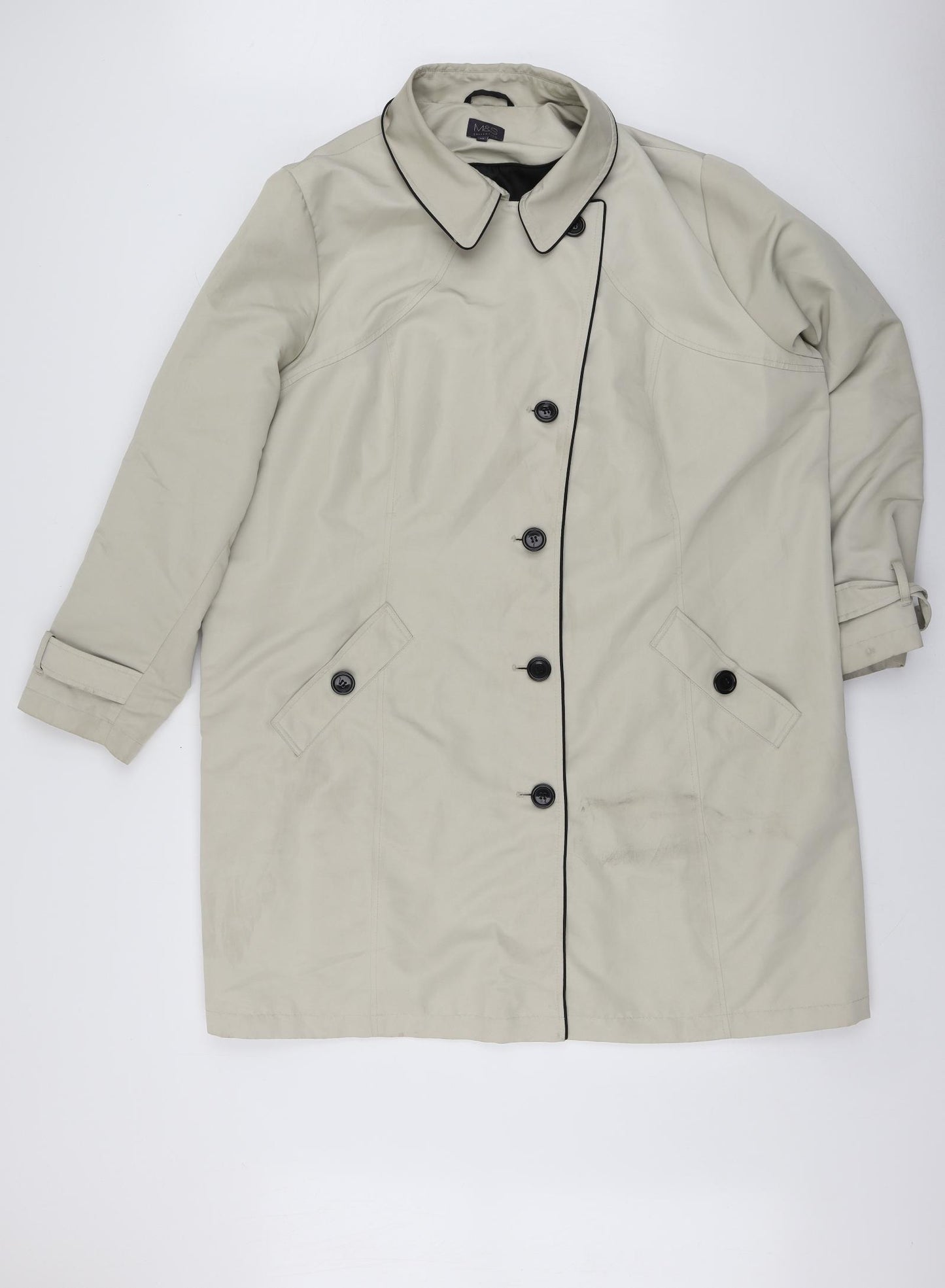 M&S Womens Beige   Jacket  Size 28
