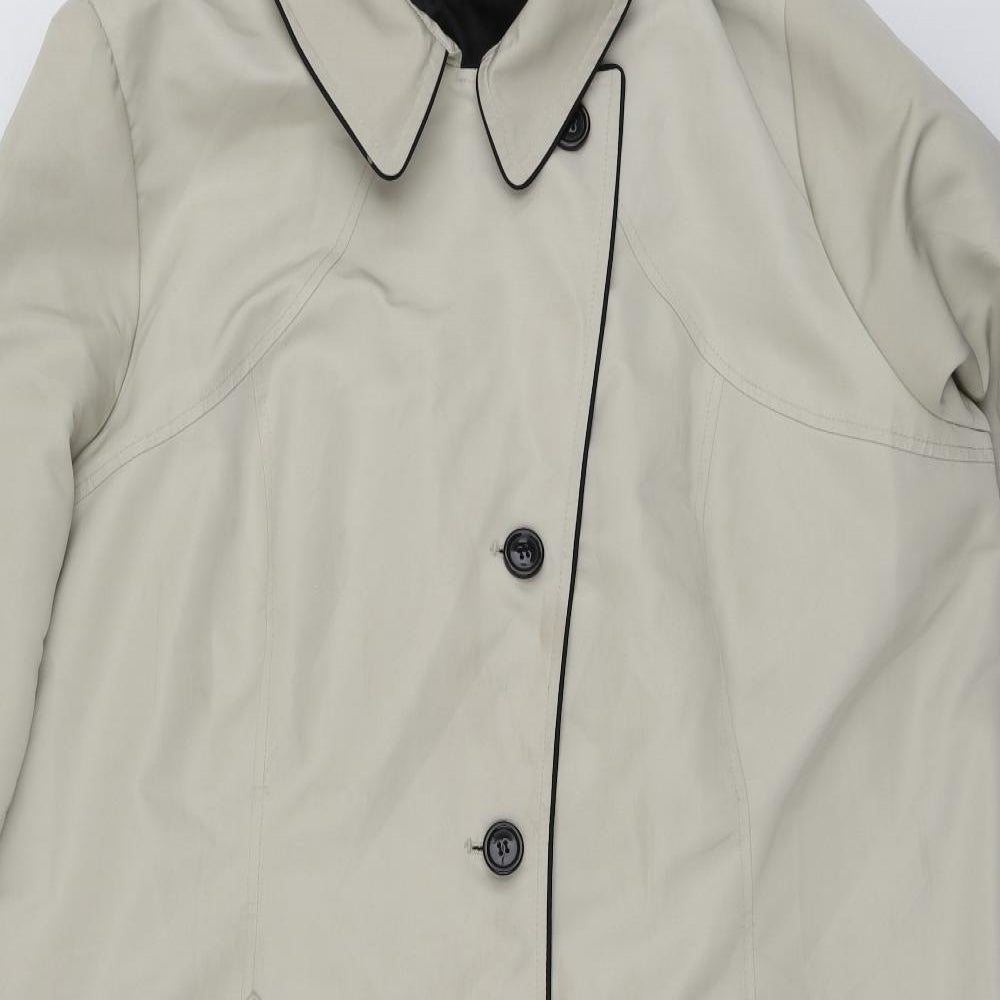 M&S Womens Beige   Jacket  Size 28