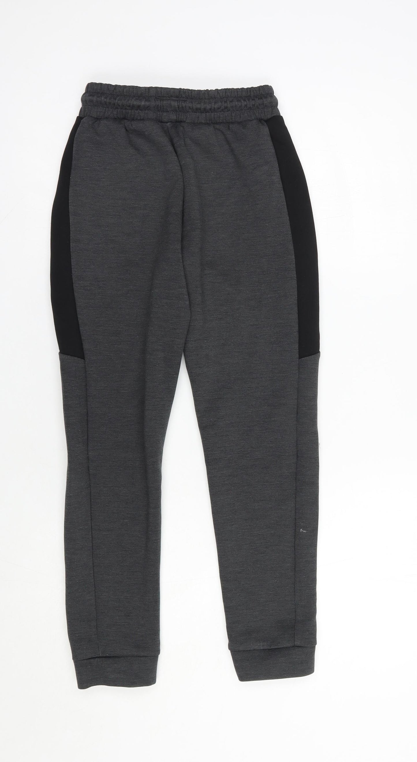NEXT Boys Grey  Polyester Jogger Trousers Size 10 Years  Regular Drawstring