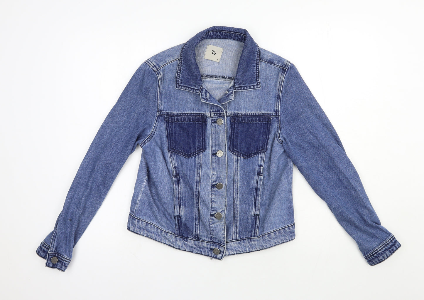 Tui Womens Blue   Jacket  Size 8  Button