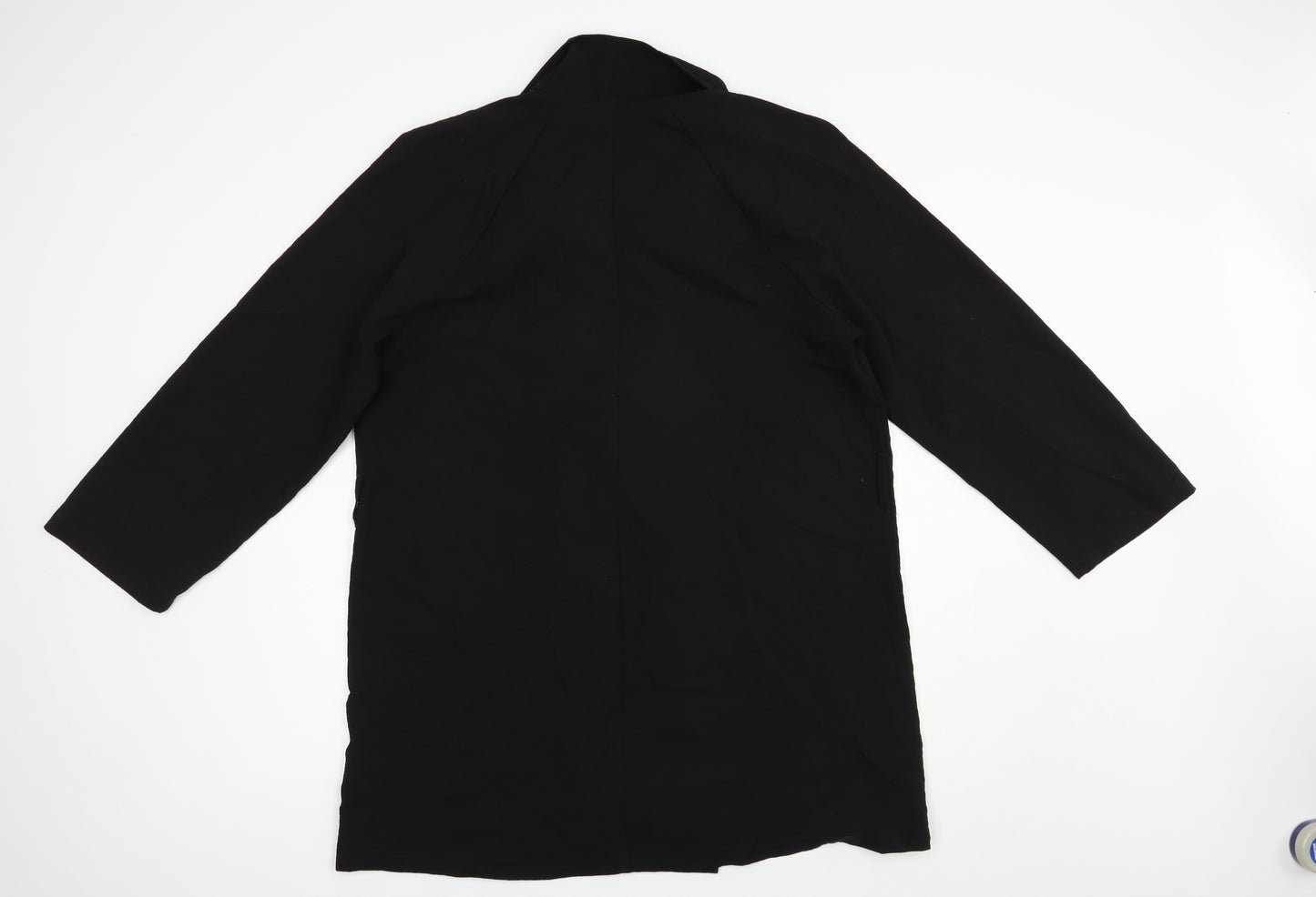 Primark Womens Black   Overcoat Coat Size 18