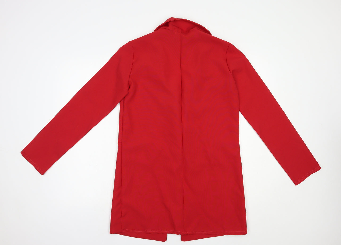I SAW IT FIRST Womens Red   Jacket Blazer Size 8  Button