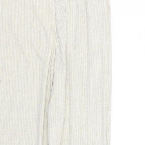Matalan Girls Beige  Polyester Jegging Trousers Size 10 Years  Regular