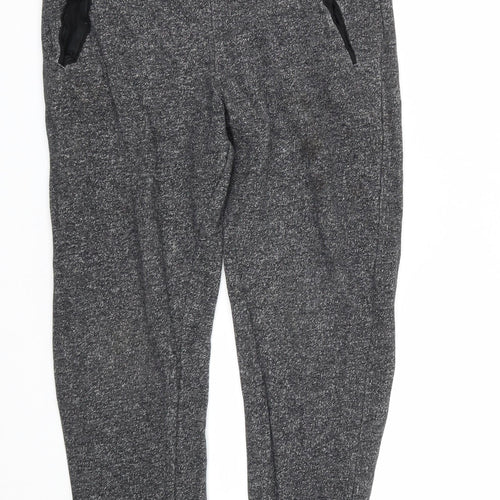F&F Boys Black  Cotton Jogger Trousers Size 13-14 Years  Regular