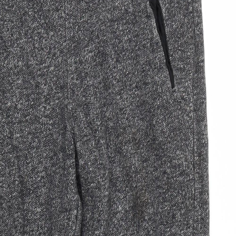 F&F Boys Black  Cotton Jogger Trousers Size 13-14 Years  Regular