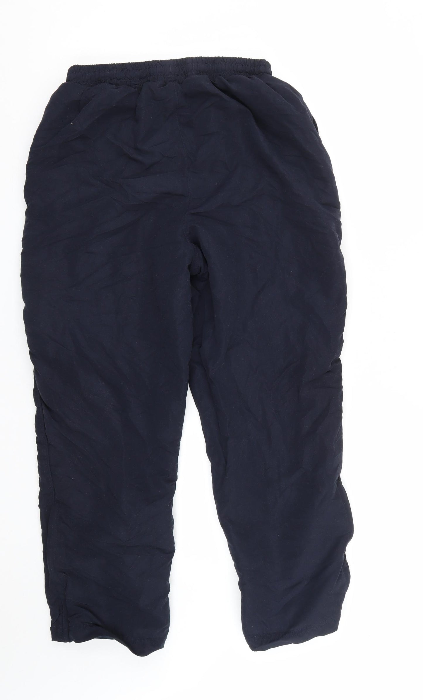 Slazenger Mens Blue  Polyester Jogger Trousers Size L L27 in Regular Drawstring