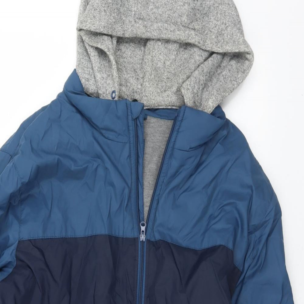 Cedar Wood State Mens Blue   Anorak Coat Size 2XL  Zip