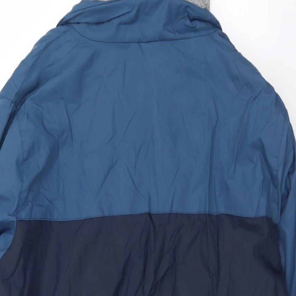 Cedar Wood State Mens Blue   Anorak Coat Size 2XL  Zip