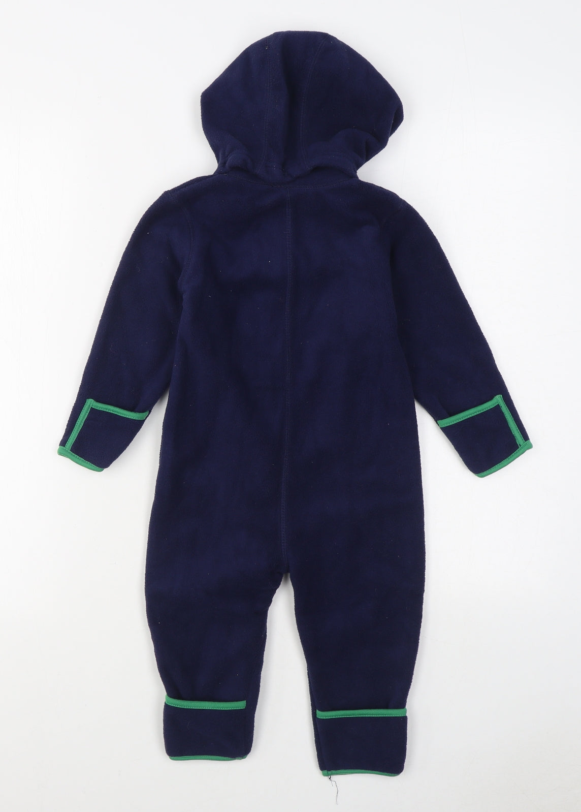 Lily & Dan Baby Blue  Polyester Coverall One-Piece Size 9-12 Months  Zip