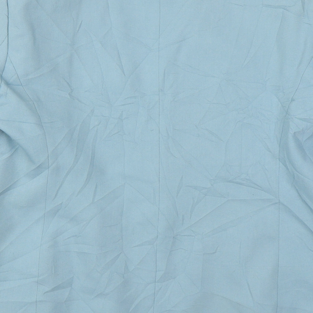 Preworn Womens Black   Jacket Blazer Size 12  Button