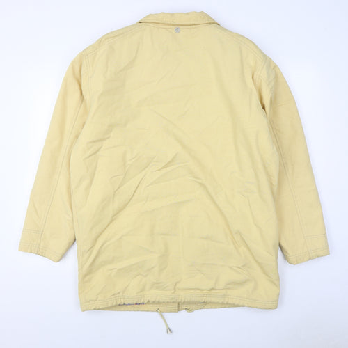 Harvest Collection Mens Yellow   Jacket  Size M  Zip