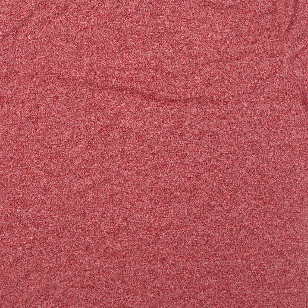 Coca-Cola Mens Red  Polyester  T-Shirt Size M Round Neck