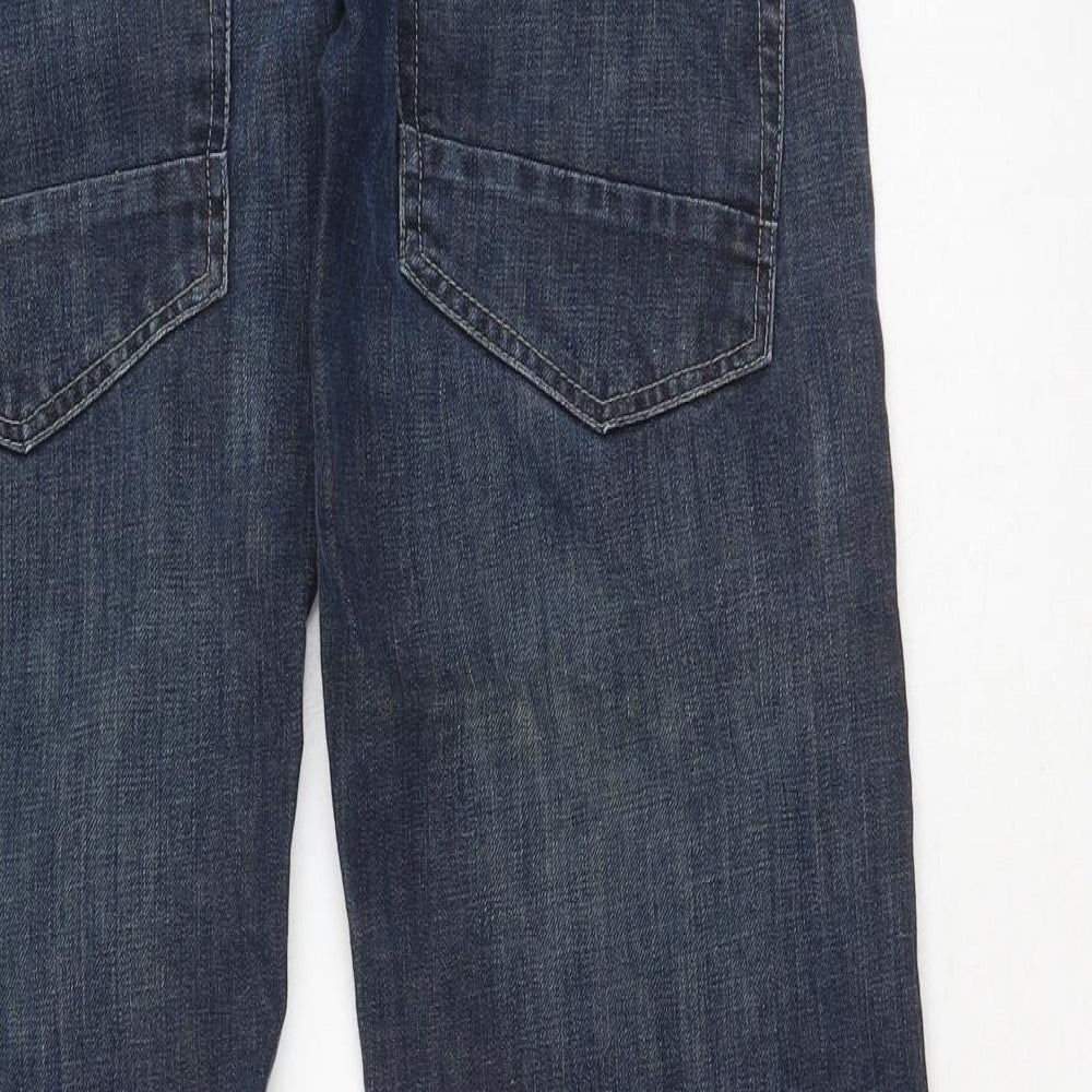 RAW Mens Blue  Cotton Straight Jeans Size 32 L31 in Regular