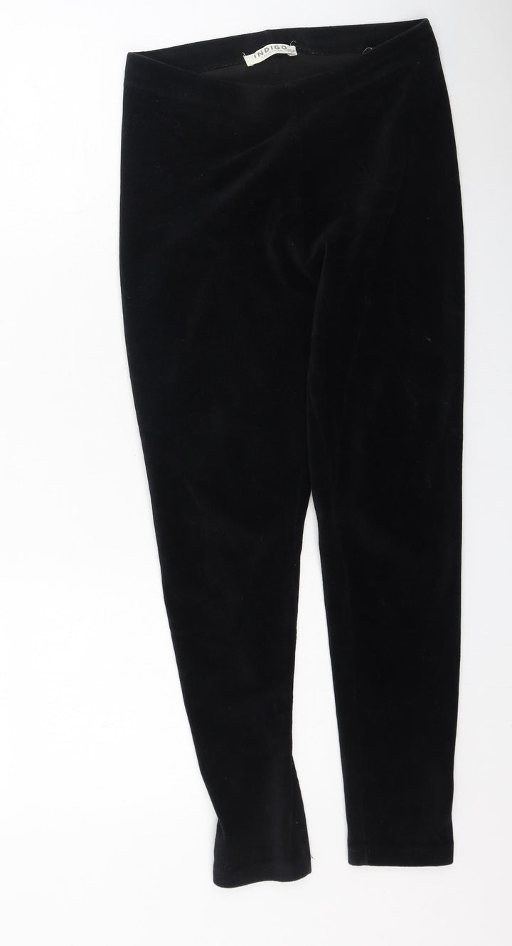 Marks and Spencer Womens Black  Cotton Skinny Jeans Size 12 L28 in Regular