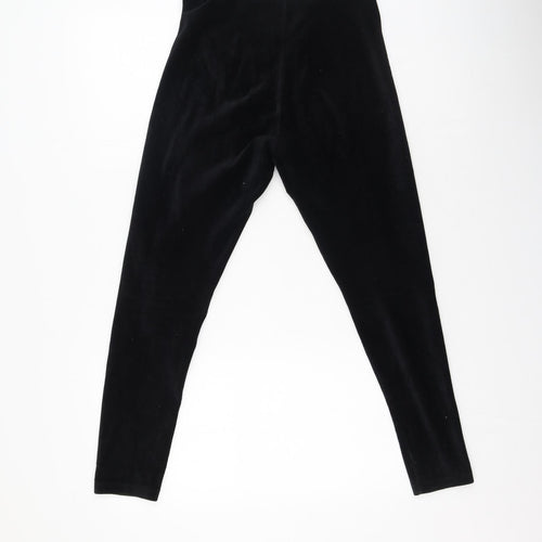 Marks and Spencer Womens Black  Cotton Skinny Jeans Size 12 L28 in Regular