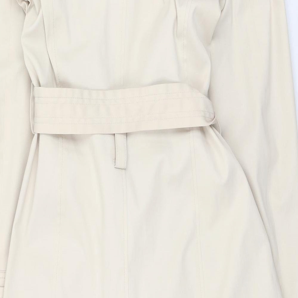 F&F Womens Beige   Trench Coat Coat Size 12