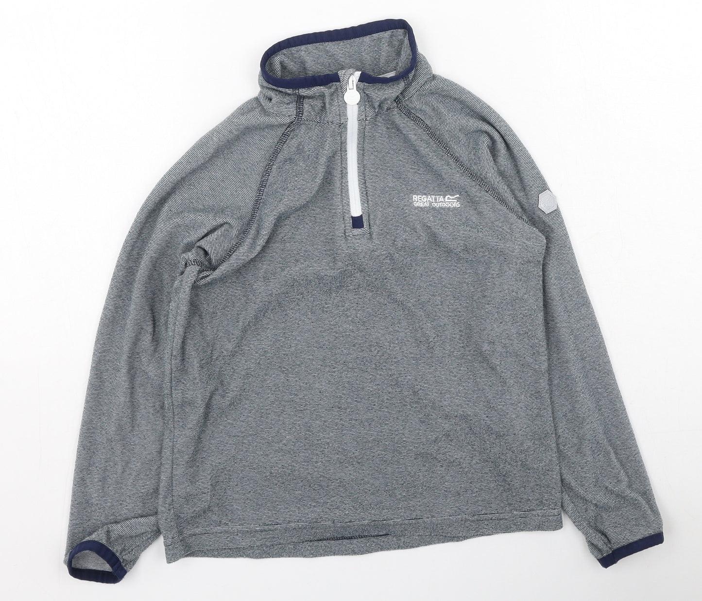 Regatta Boys Multicoloured High Neck  Polyester Pullover Jumper Size 9-10 Years