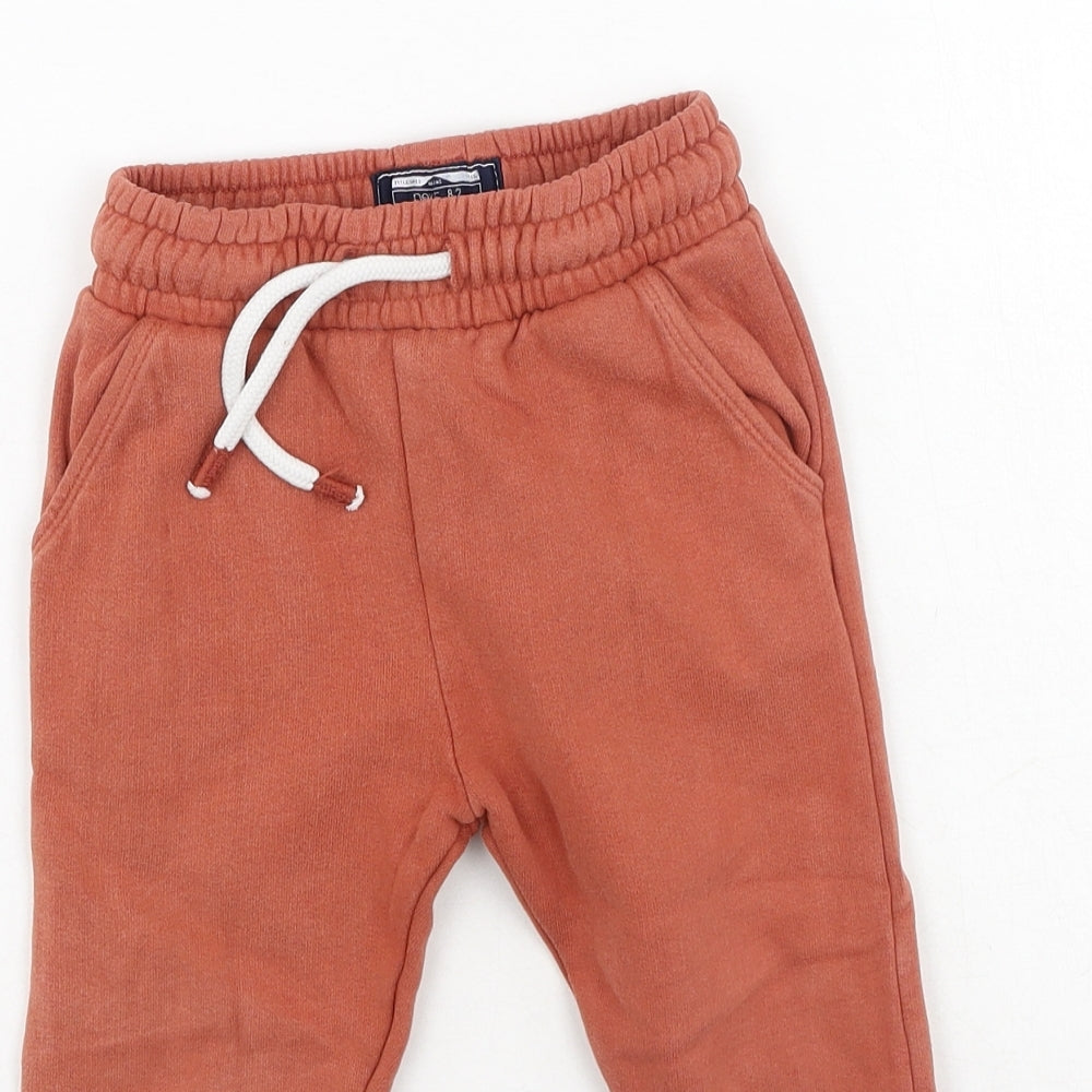 NEXT Boys Orange  Cotton Jegging Trousers Size 2-3 Years  Regular