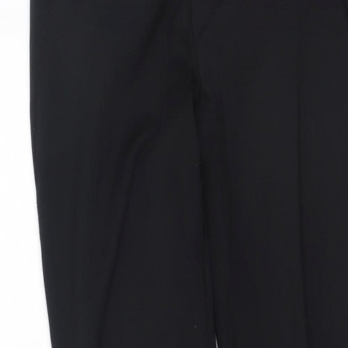 Lapasa Womens Black  Polyester Pedal Pusher Leggings Size M L26 in Regular