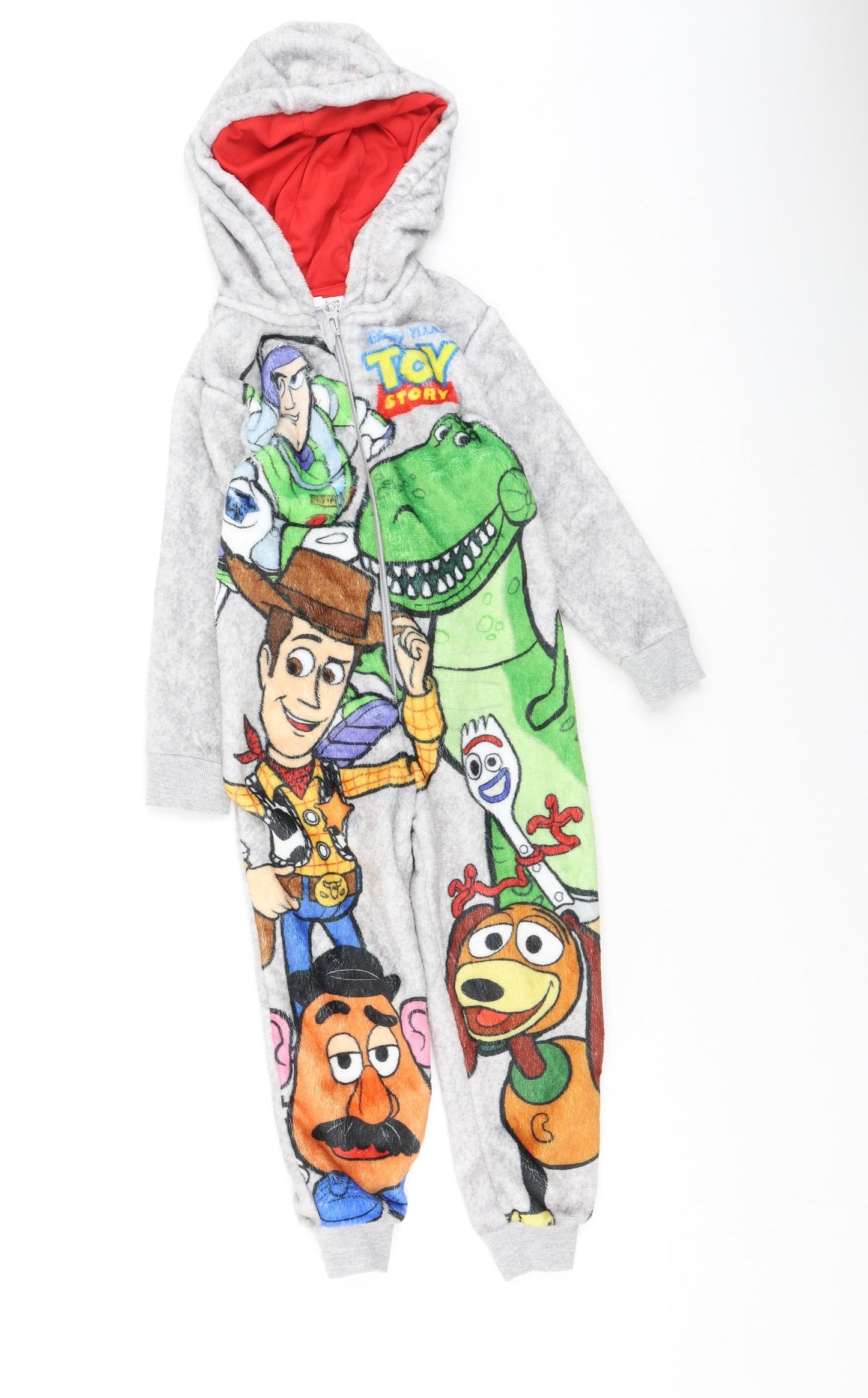 Preworn Boys Multicoloured Solid Polyester  One Piece Size 3-4 Years