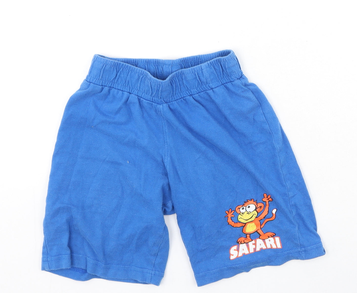 bpc Boys Blue  Polyester Cropped Trousers Size 2-3 Years  Regular