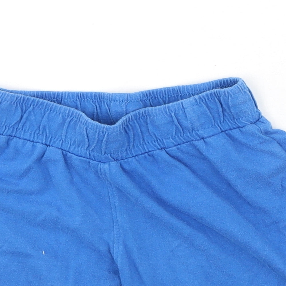 bpc Boys Blue  Polyester Cropped Trousers Size 2-3 Years  Regular