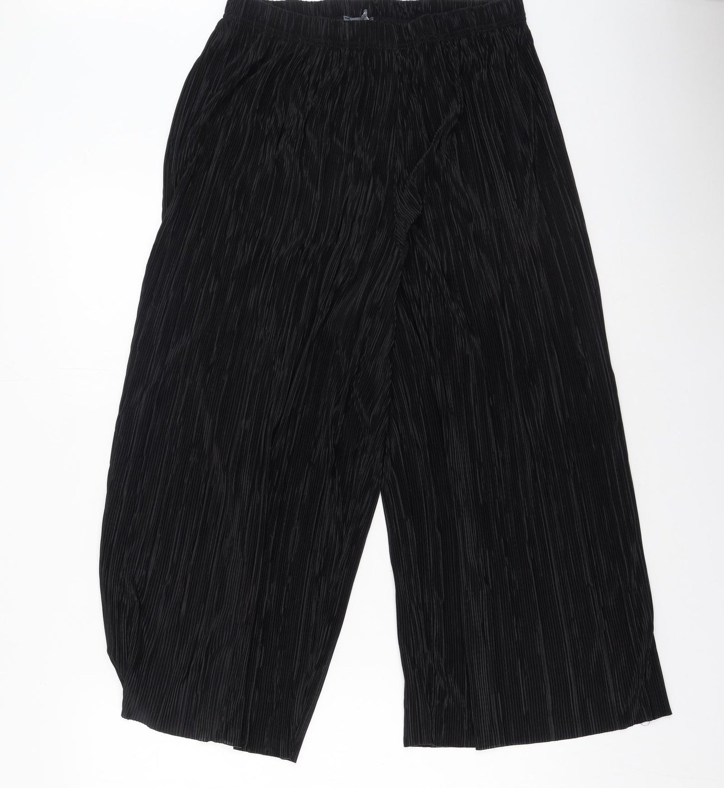 Primark Womens Black  Polyester Bloomer Trousers Size 16 L25 in Regular