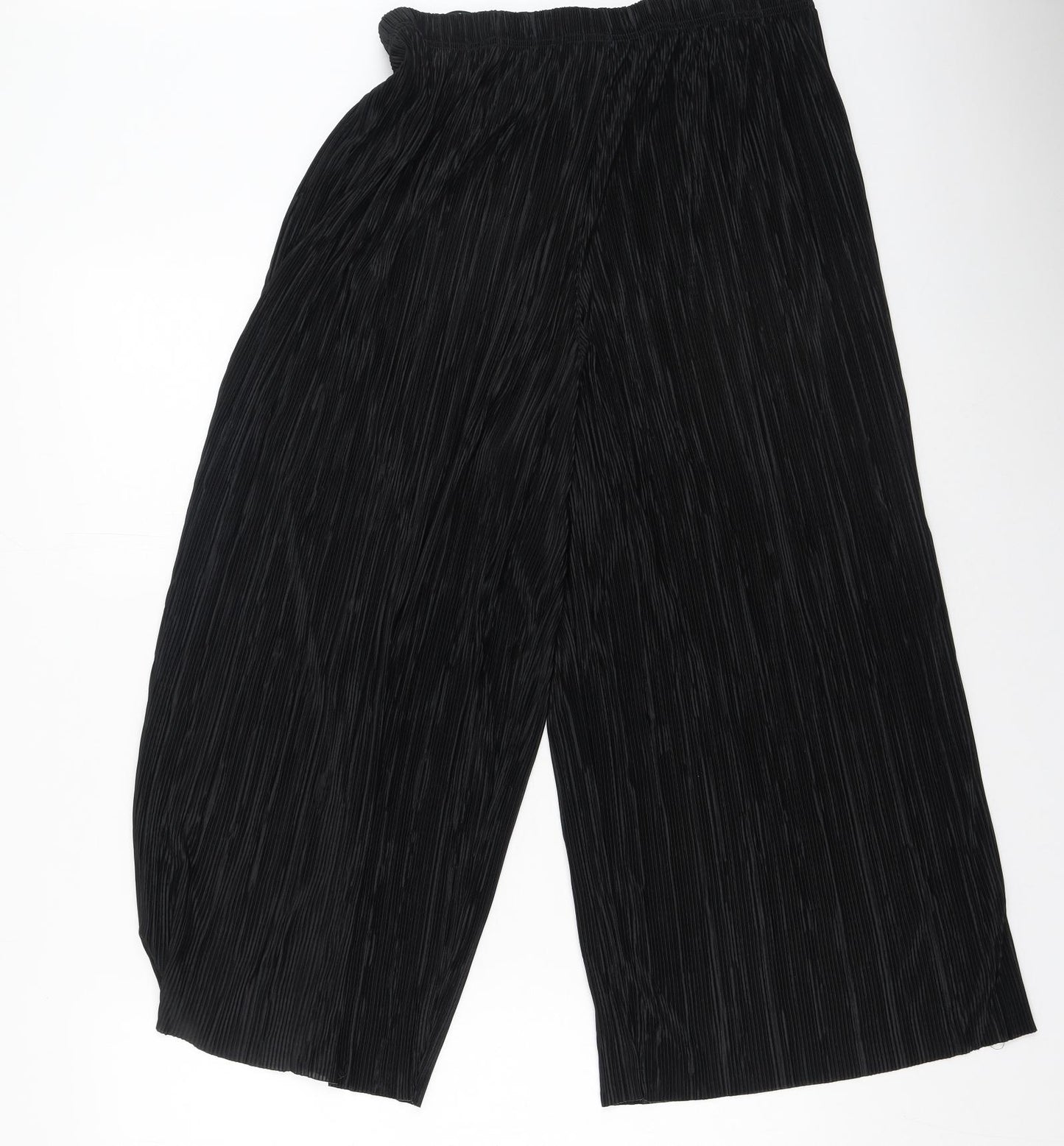 Primark Womens Black  Polyester Bloomer Trousers Size 16 L25 in Regular