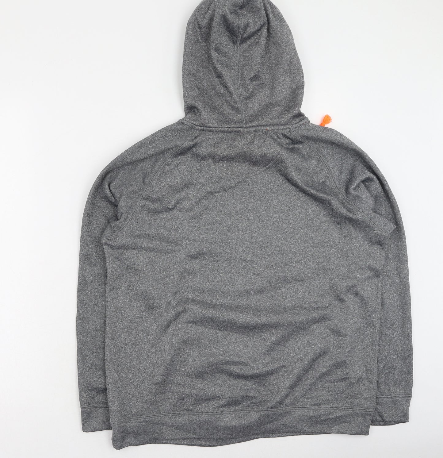 Pro-player Mens Grey  Polyester Pullover Hoodie Size S
