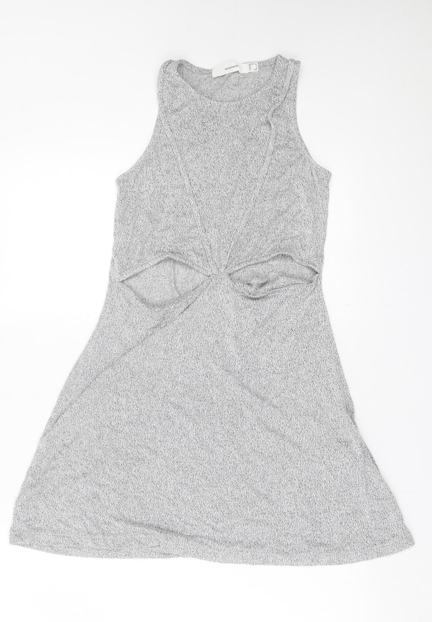 womens secret Womens Grey  Viscose A-Line  Size XS  Crew Neck Pullover