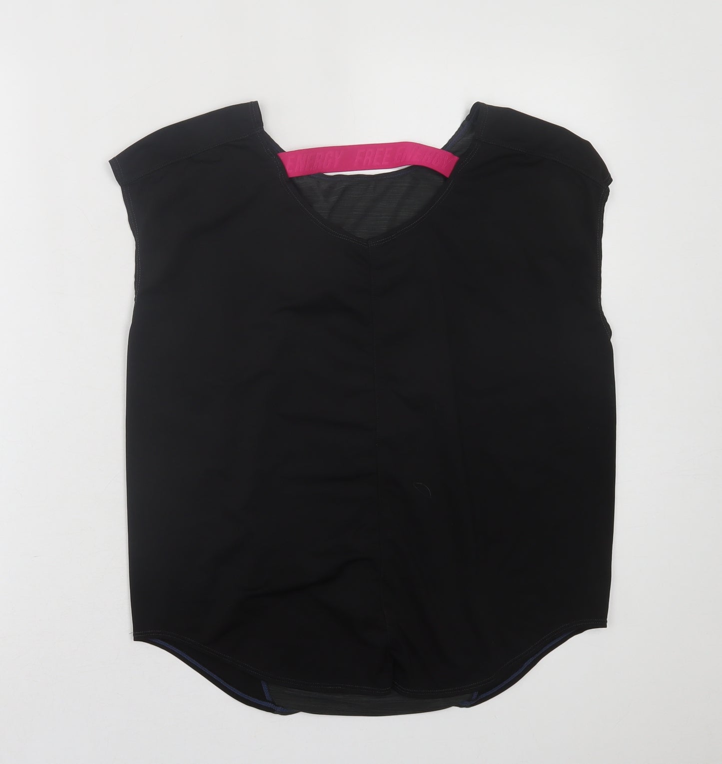 DOMYOS Womens Grey  Polyester Basic T-Shirt Size XS Crew Neck Pullover