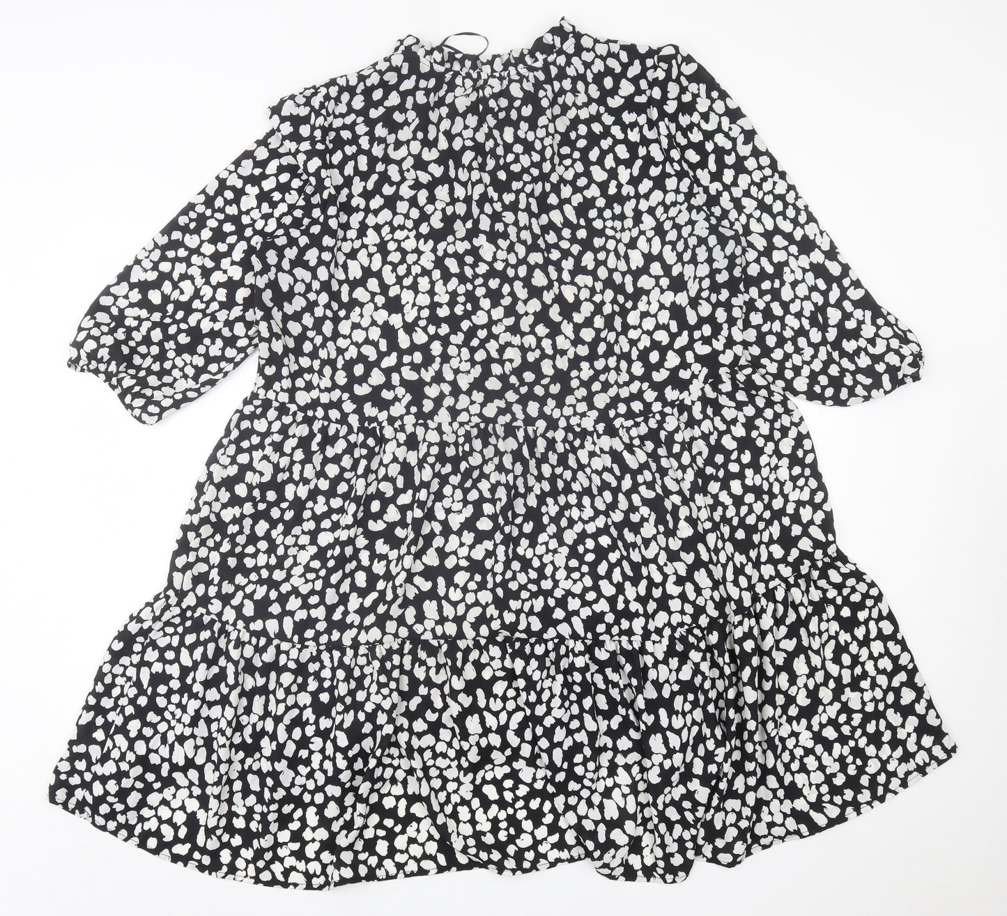 F&F Womens Black  Polyester A-Line  Size 16  Halter Tie