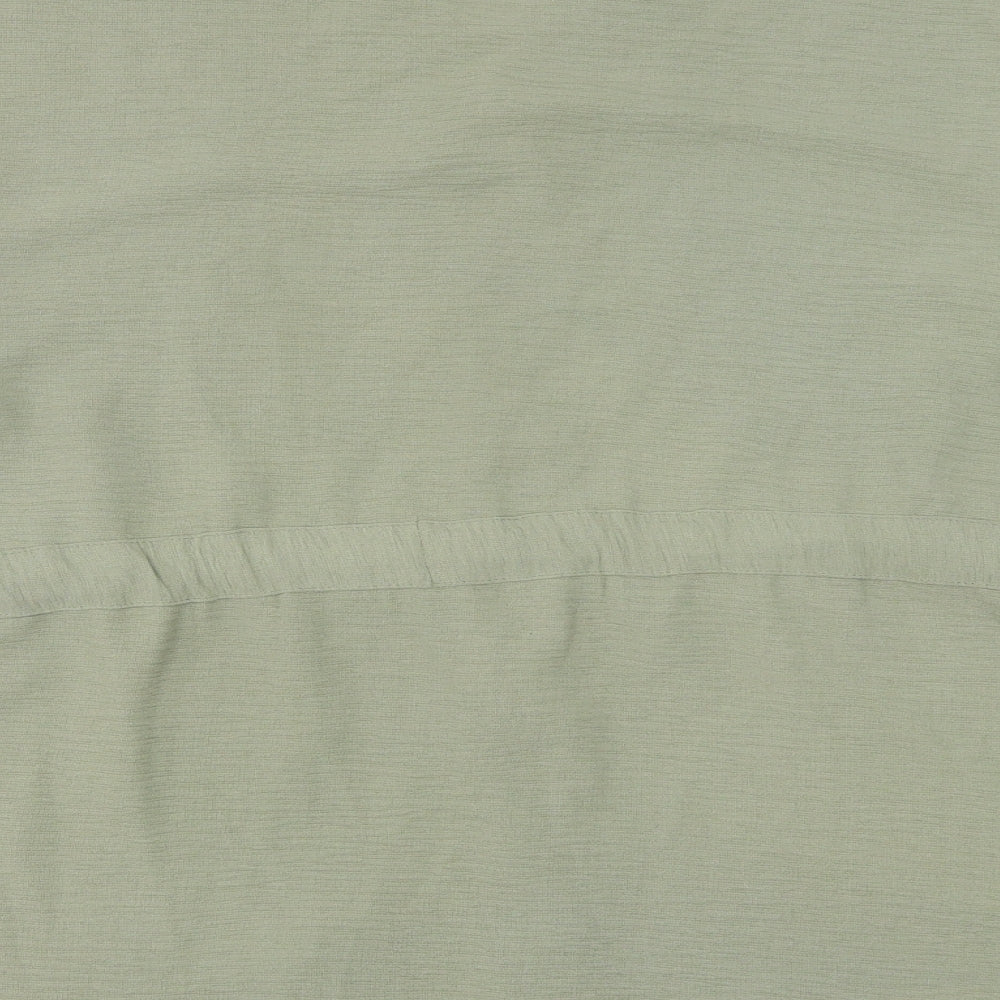 Primark Womens Green  Polyester Basic Blouse Size 16 V-Neck