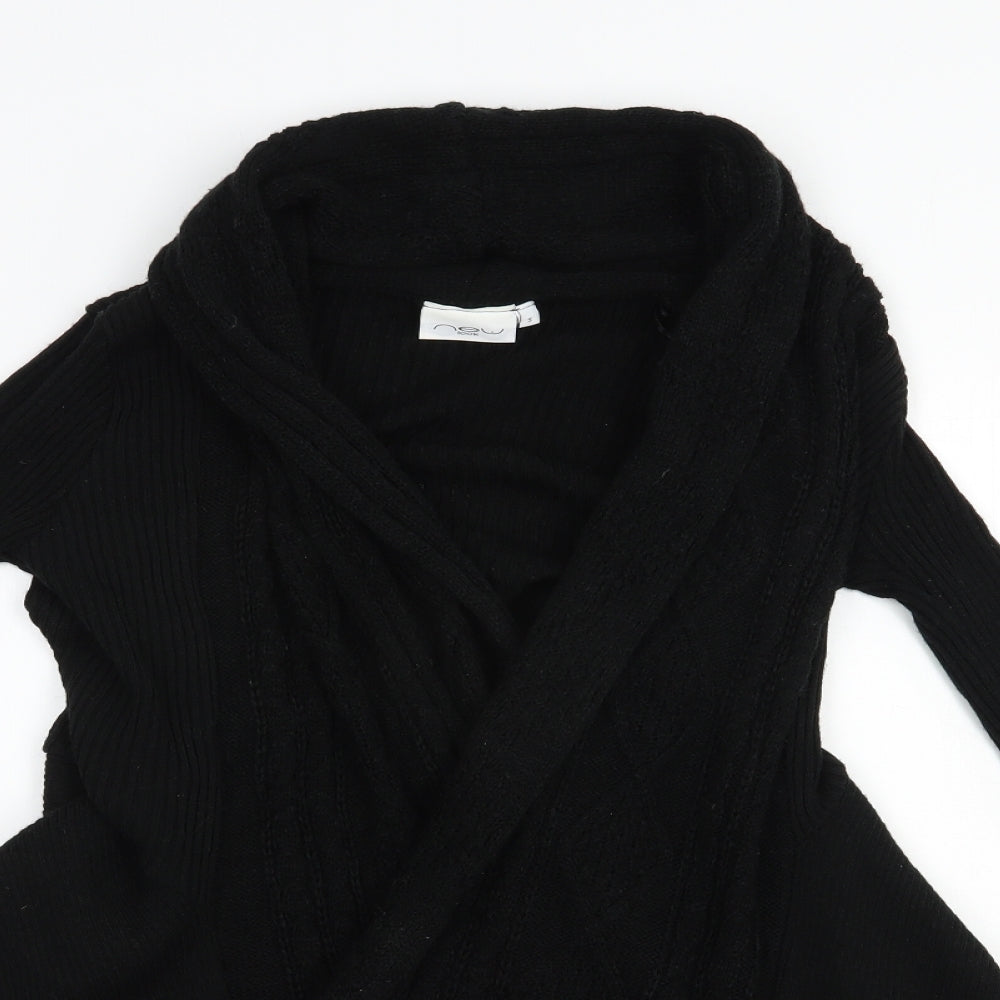 New Look Womens  Collared  Acrylic Cardigan Jumper Size S