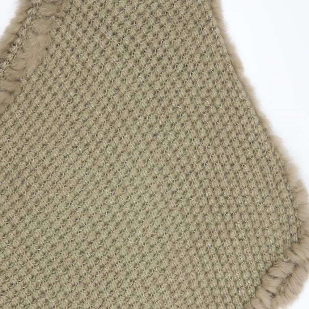 Rino&Pelle Womens Beige   Overcoat Poncho One Size
