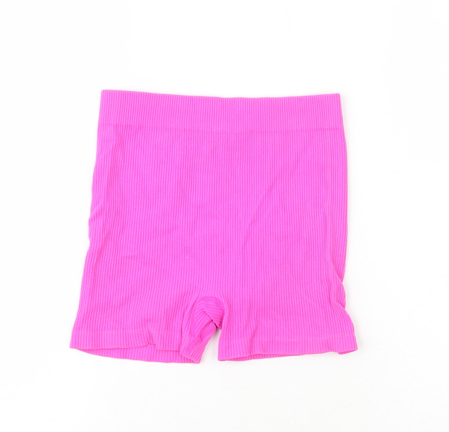 Dunnes  Womens Pink  Polyester Sweat Shorts Size XS L4 in Regular