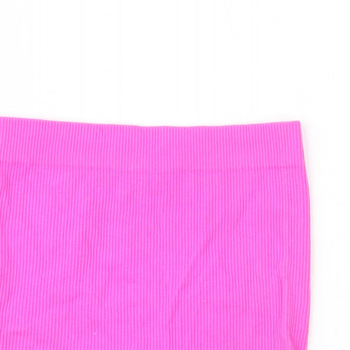 Dunnes  Womens Pink  Polyester Sweat Shorts Size XS L4 in Regular