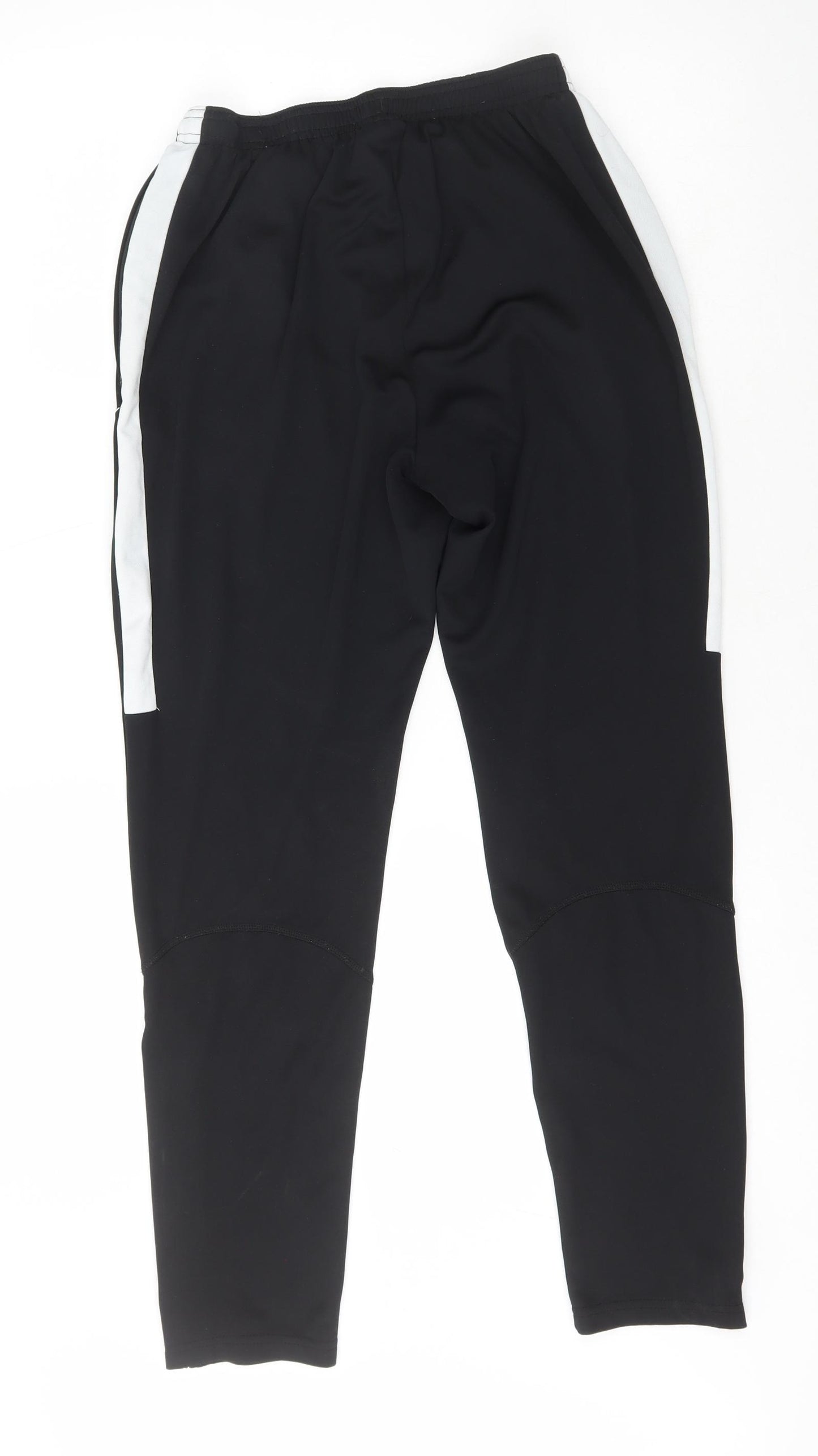 Nike Mens Black  Polyester Jogger Trousers Size S L26 in Regular