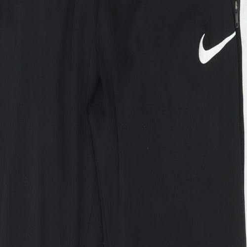 Nike Mens Black  Polyester Jogger Trousers Size S L26 in Regular