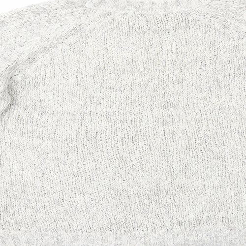 George  Womens Beige Crew Neck  Polyester Pullover Jumper Size 12