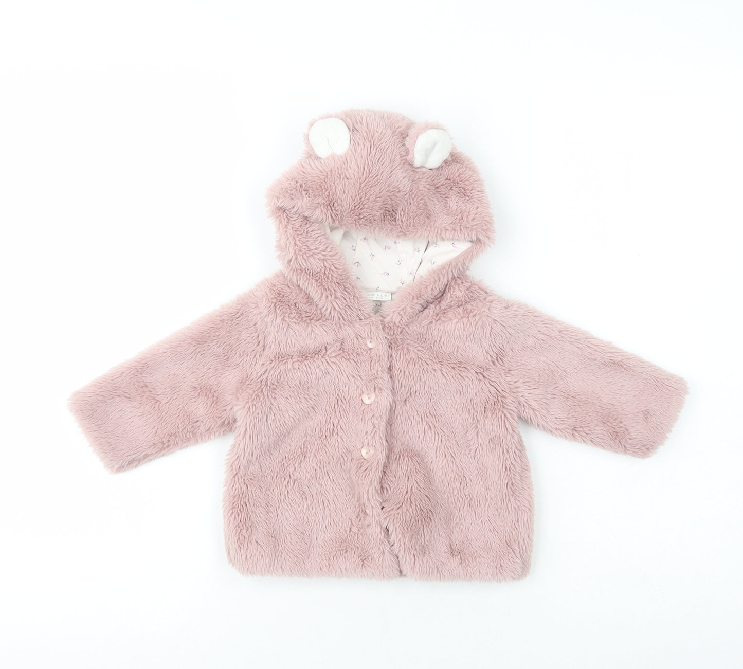 NEXT Girls Pink   Jacket Coat Size 6-9 Months