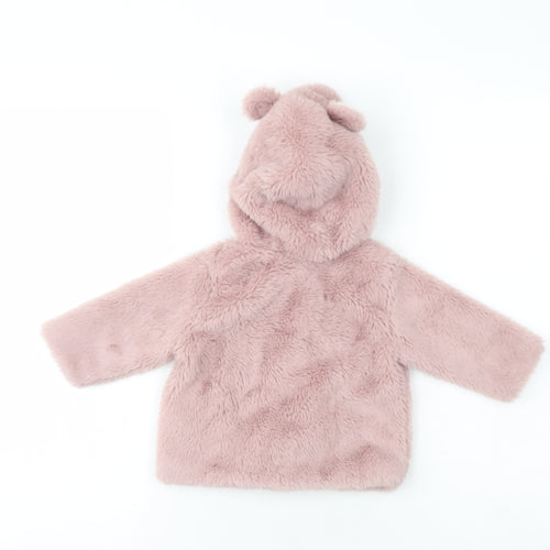 NEXT Girls Pink   Jacket Coat Size 6-9 Months