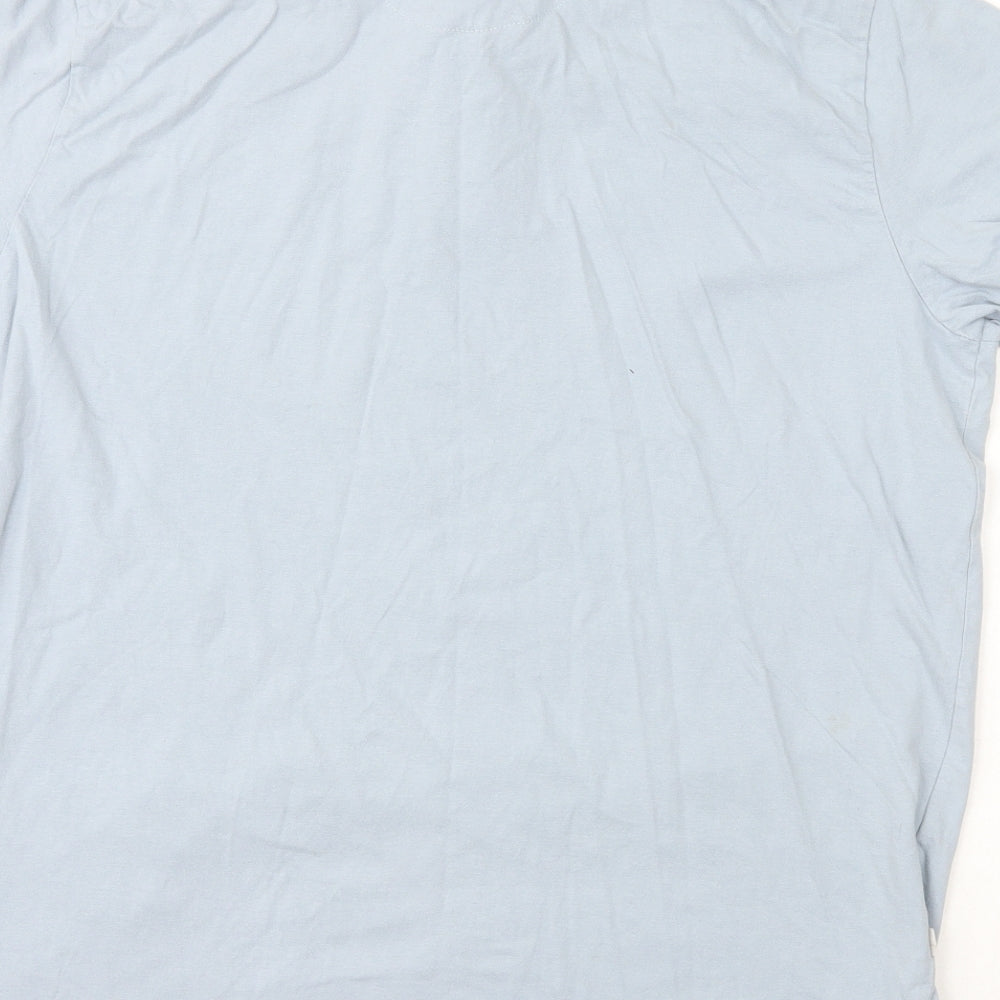 Le Shark Mens Blue  100% Cotton  Polo Size XL Collared