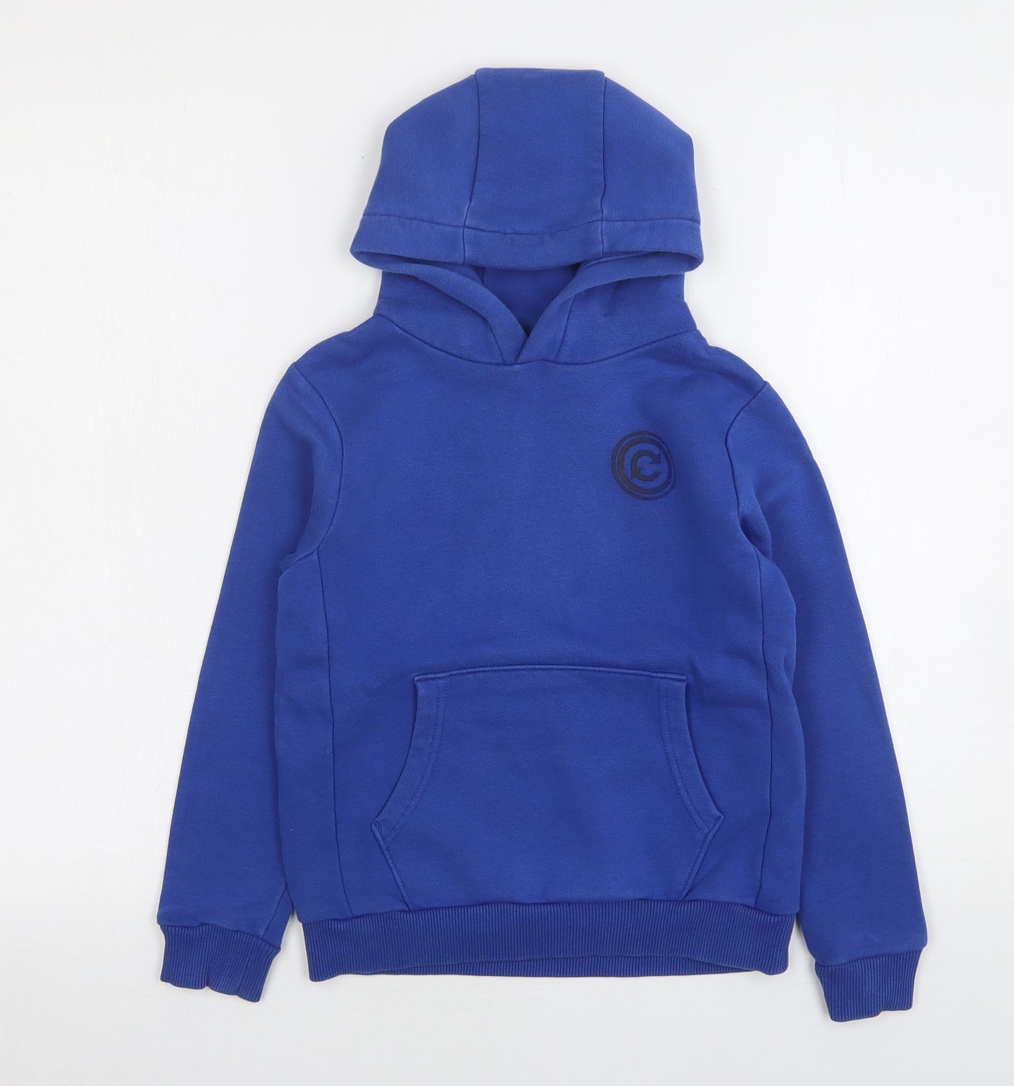 NEXT Boys Blue  Cotton Pullover Hoodie Size 7 Years