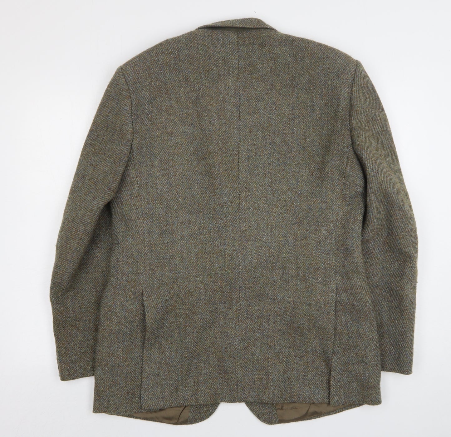 Havvis Tweed  Mens Brown  Wool Jacket Suit Jacket Size 42