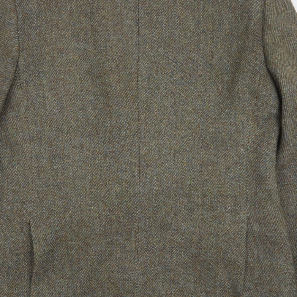 Havvis Tweed  Mens Brown  Wool Jacket Suit Jacket Size 42