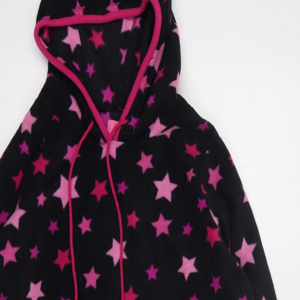Adore Womens Black Geometric Polyester Top Pyjama Top Size M